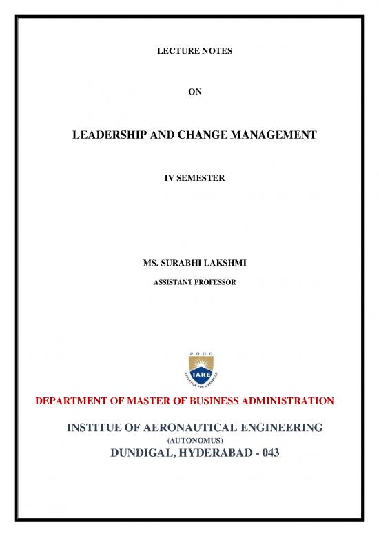 picture Leadership Pdf 163887 | Iare Lcm Notes