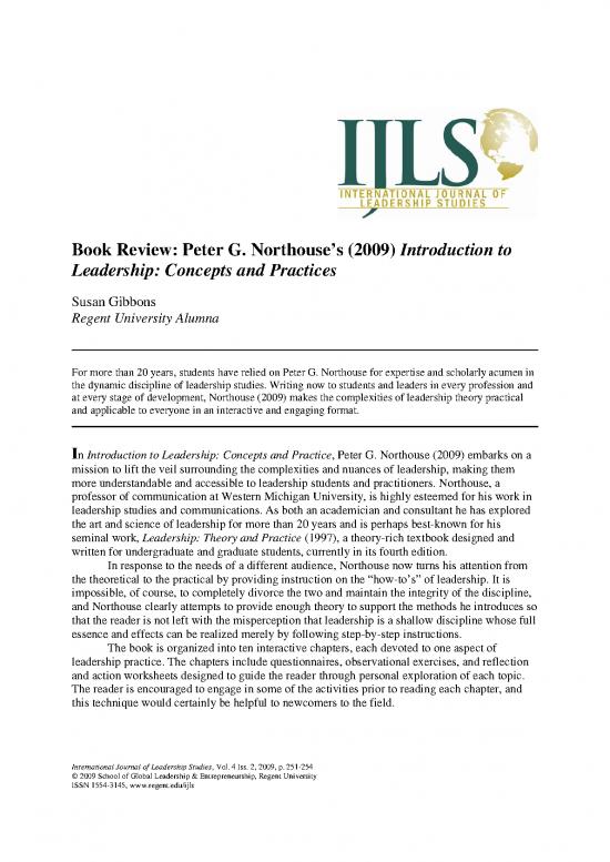 picture1_Leadership Pdf 164237 | Ijls V4is2 Gibbons