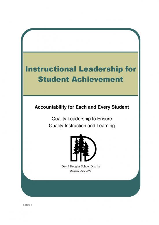 picture Leadership Pdf 165495 | Instructional Leadership For Student Achievement