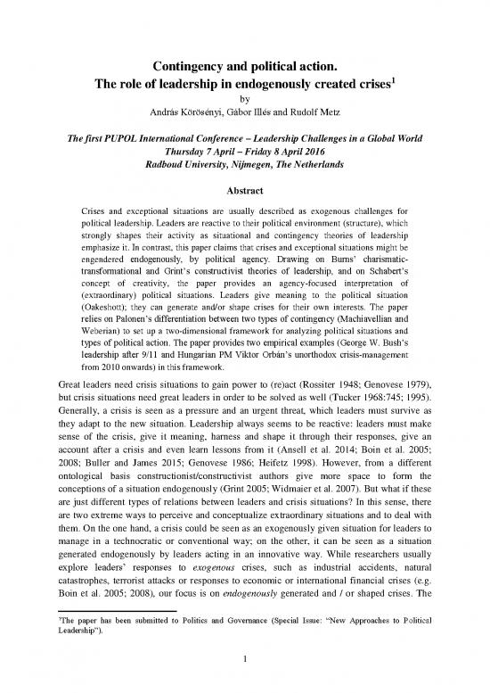 picture Leadership Pdf 164261 | Korosenyi Illes Metzpupol2016