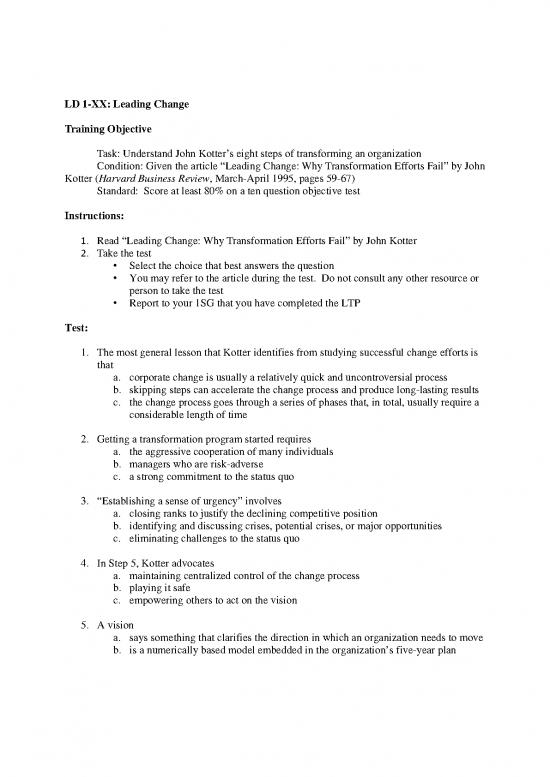 picture Leading Change John Kotter Pdf 165462 | Ld 1 2 Leading Change