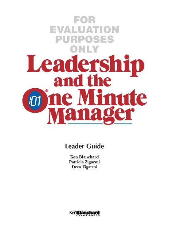picture_The Leader In You Pdf 165986 | Leadership And The One