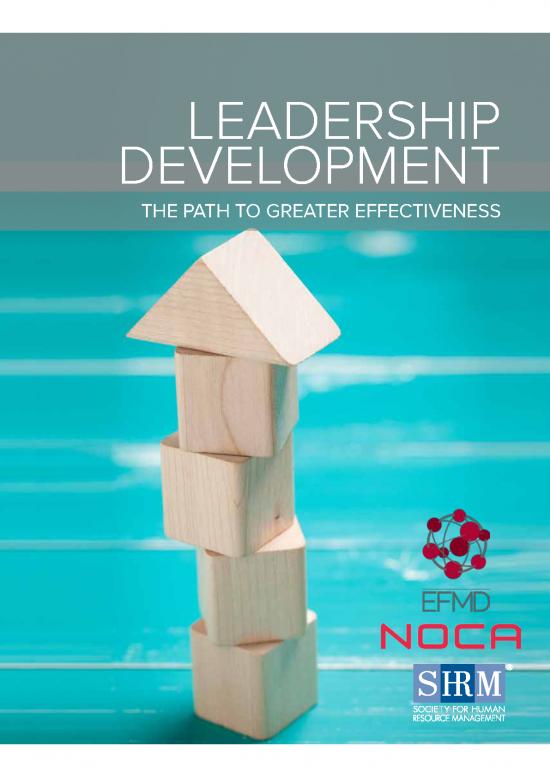 picture_Leadership Pdf 164679 | Leadership Development The Path To Greater Effectiveness