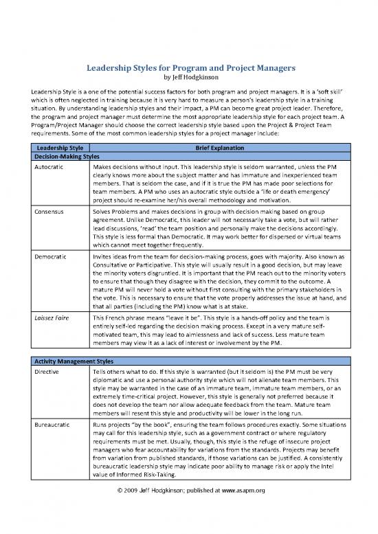 picture1_Leadership Pdf 165679 | Leadershipstyles