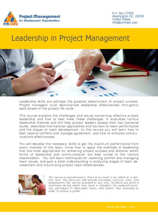 picture Leadership Pdf 165843 | Lpm4dev Course Brochure