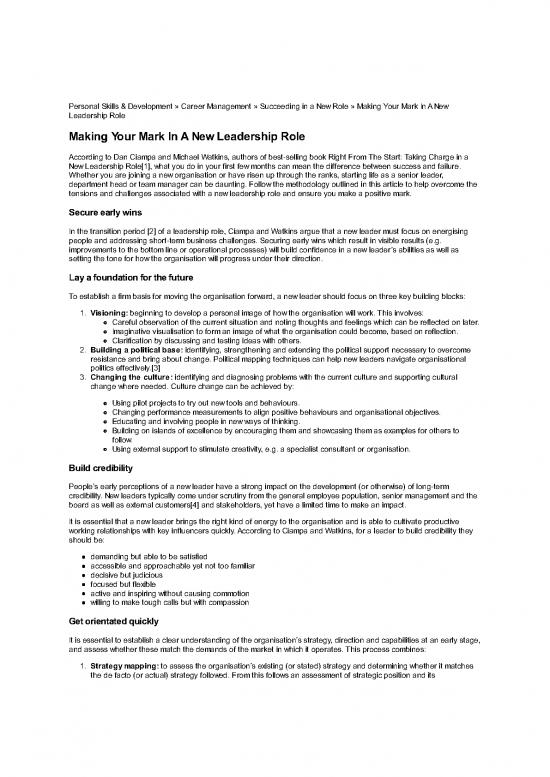 picture1_Leadership Pdf 164308 | Making Your Mark In A New Leadership Role