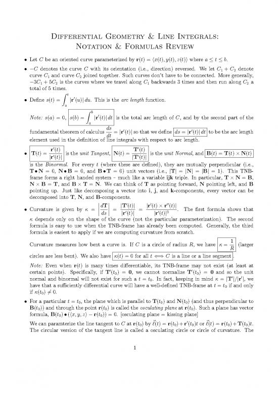picture1_Geometry Pdf 166125 | Math2130 Diff Geom Formulas