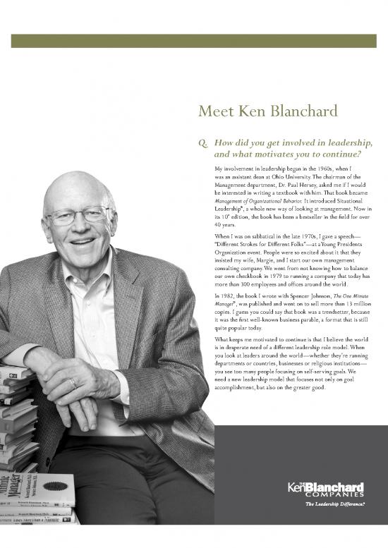 picture Leadership Pdf 165421 | Meet Ken Blanchard Q A
