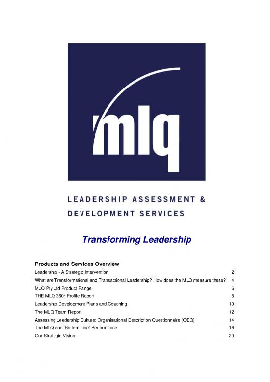 picture Leadership Pdf 164091 | Mlq Products And Services