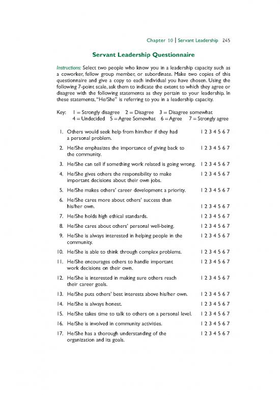 picture Leadership Pdf 165106 | Northouse6e Ch10 Servant Survey