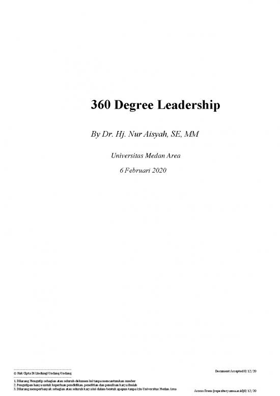 picture Leadership Pdf 165169 | Nur Aisyah   360 Degree Leadership   Book Chapter