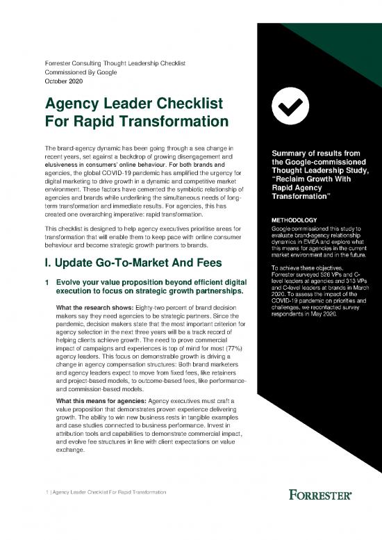 picture Leadership Pdf 165974 | Research Forrester Agency Transformation Research   Agency Leader Checklist