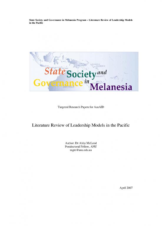 picture Leadership Pdf 164508 | Ssgm Researchpaper Pacific Leadership 07 0