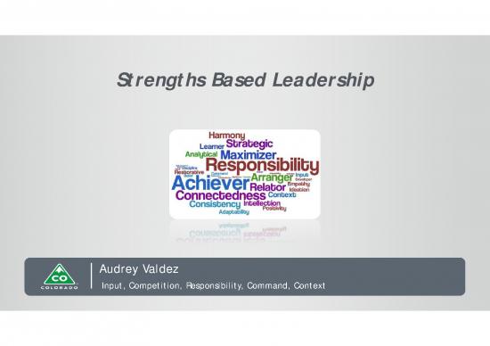 picture Leadership Pdf 164658 | Strengthsbased Leadership Audrey Valdez