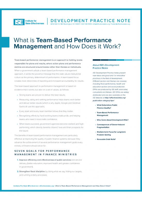 picture Management Team Pdf 164788 | Team Based Performance