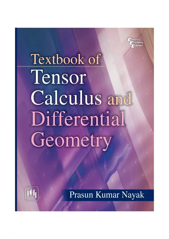 picture1_Geometry Pdf 166105 | Textbook Of Tensor Calculus A(z Liorg)