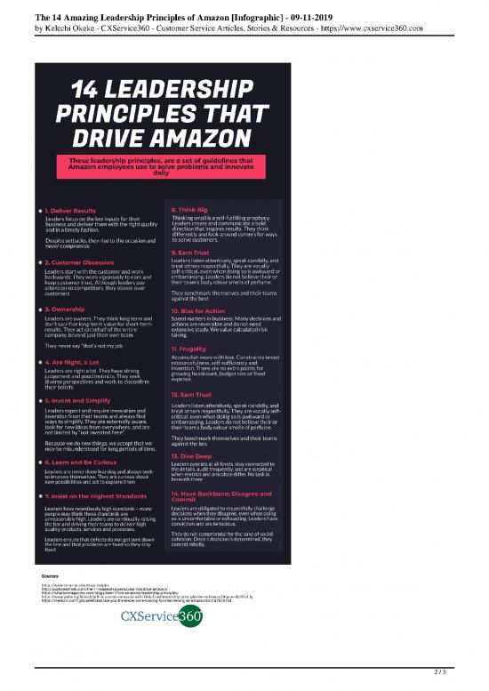 Leadership Pdf 163726 | The 14 Amazing Leadership Principles Of Amazon ...