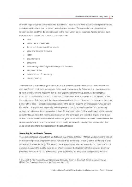 Leadership Pdf 165245 Greenleaf Analysis