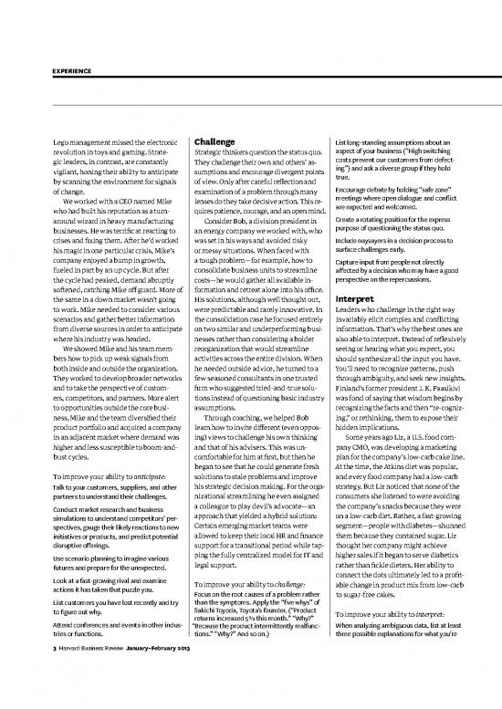 Leadership pdf 164191 hbr strategic leadership