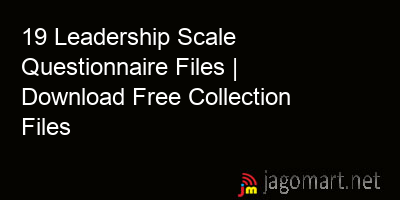 picture 19 Leadership Scale Questionnaire Files | Download Free Collection Files