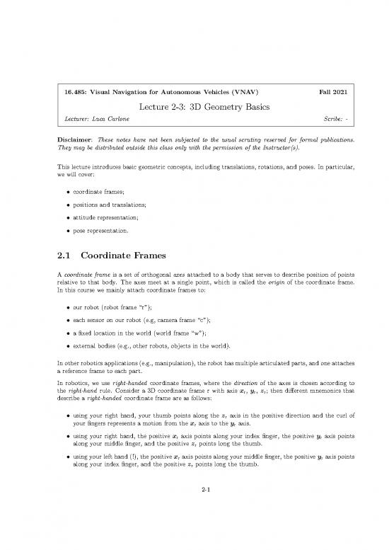 picture Geometry Pdf 167293 | 02 03 Basic3dgeometry Notes