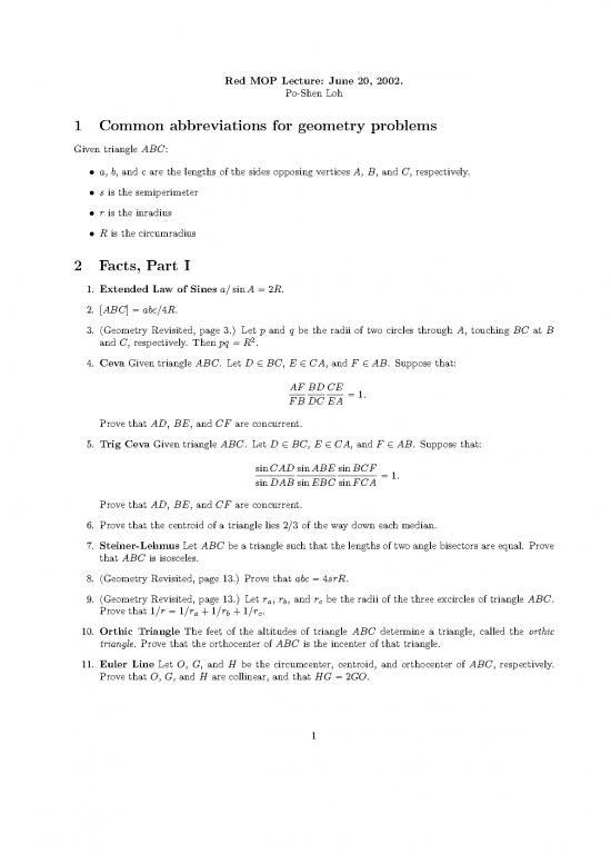 picture Geometry Pdf 168107 | 02 Geo Revisited