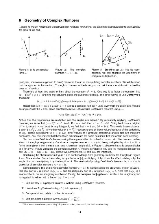 picture Geometry Pdf 166887 | 06 Geometry Of Complex Numbers