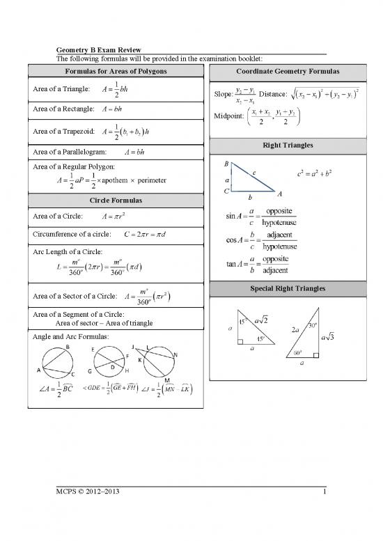 picture1_Geometry Pdf 168294 | 2012 2013 Geometry B Review
