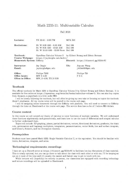 picture Calculus Pdf 168737 | 2233 11 Syllabus