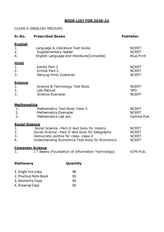 picture Geometry Pdf 166622 | Book List 2020 21