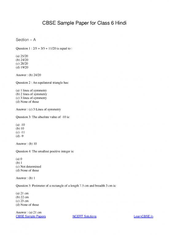 picture_Cbse Sample Papers For Class 6 Maths