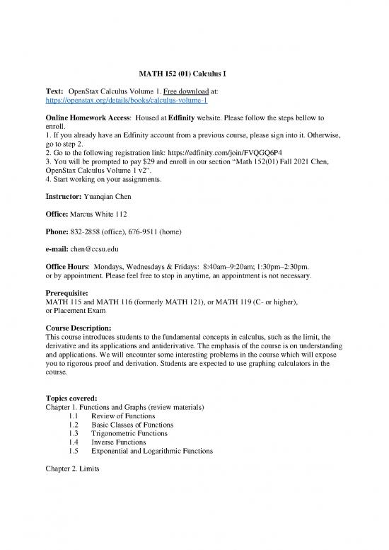picture Calculus Pdf 168907 | Chen Math 152 (01) Fall 21