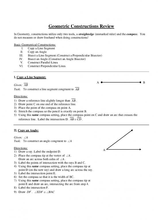 picture Geometry Pdf 166931 | Constructions Review
