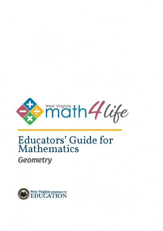 picture Geometry Pdf 167351 | Educators Guide For Mathematics Geometry