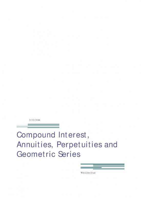 picture Geometric Progression Pdf 166956 | Financial Mathematics Example