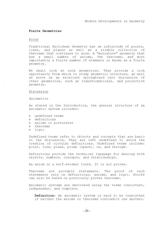 picture Geometry Pdf 166492 | Finite Geometries Anon