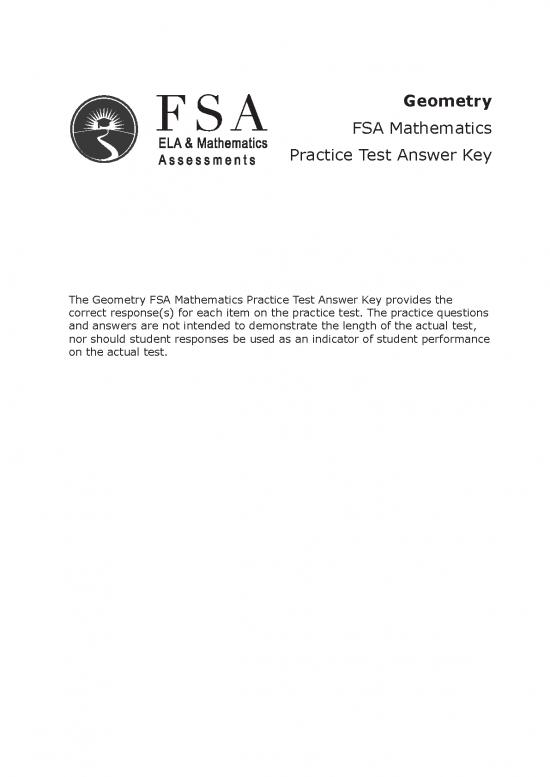 picture Geometry Pdf 166550 | Fsa 2020 Geo Mtb Practice Test Answer Key Cbt