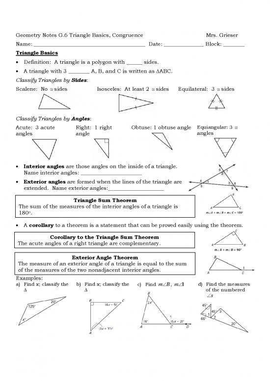 picture1_Geometry Pdf 167784 | Geo 6 1 2 Triangle Basics Congruence Notes Pdf