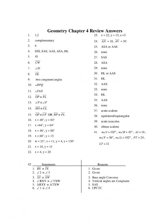 picture1_Geometry Pdf 167783 | Geo Ch 4 Test Review  Key