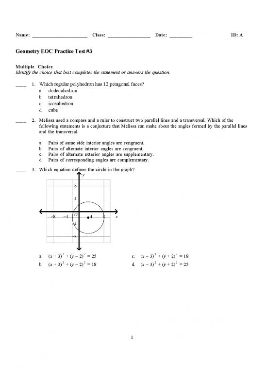 picture Geometry Pdf 167908 | Geometry Eoc Practice Test 3