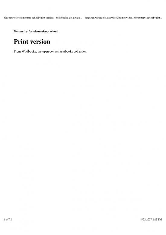 picture_Geometry Pdf 166265 | Geometry For Elementary School