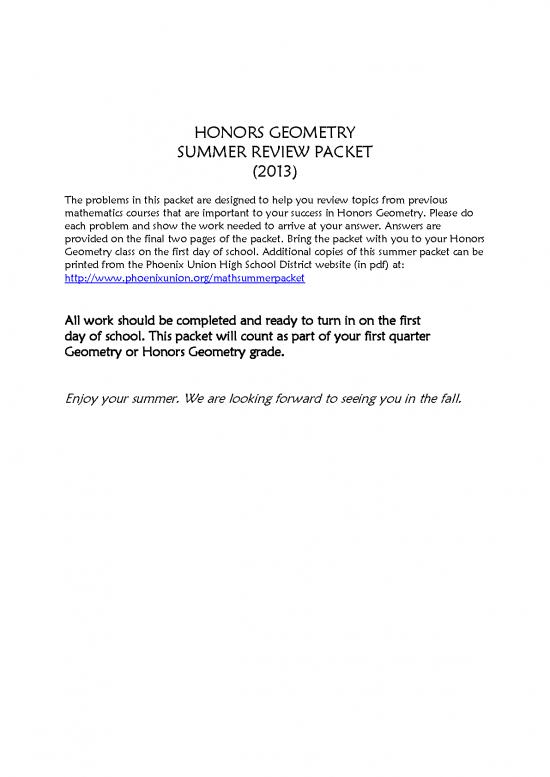 picture1_Geometry Pdf 168404 | Geometry Honors Summer Packet 2013