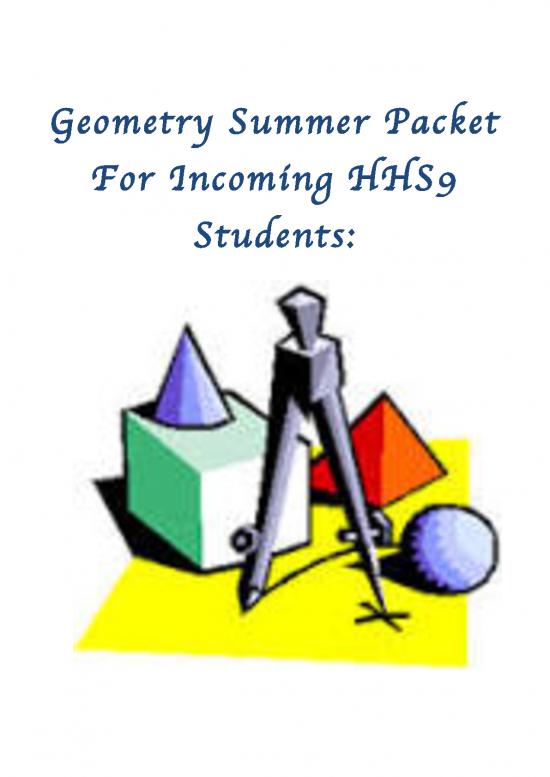 picture_Geometry Pdf 168074 | Geometry Summer Packet 17 18