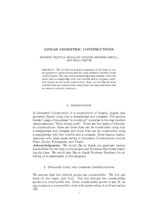 picture_Geometric Constructions Pdf 168134 | Group Project