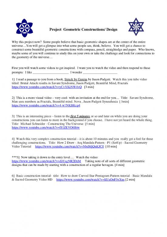 picture Geometry Pdf 168514 | H Geom Construction Project