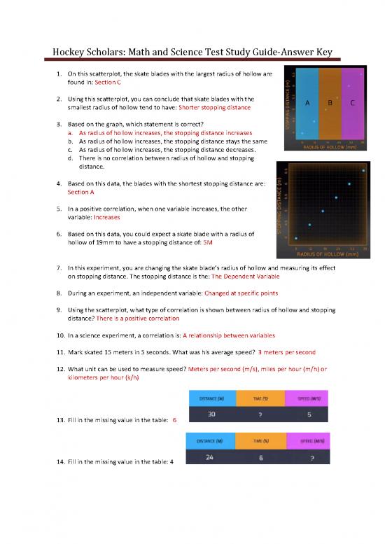picture_Experiment Pdf 168079 | Hockey Scholar Math  And Science Test Study Guide Answer Key