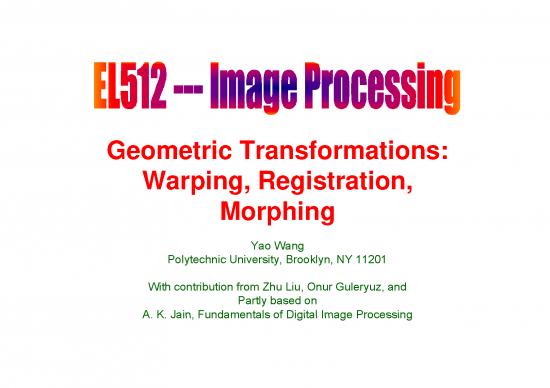 picture1_Geometric Transformations Pdf 166505 | Lecture12 Imagewarping