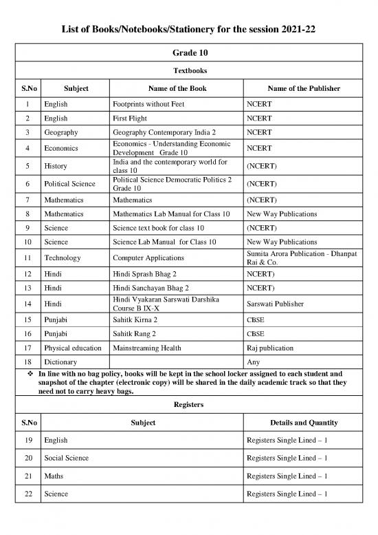picture1_Computer Science Course List Pdf 166300 | List Of Books Grade10