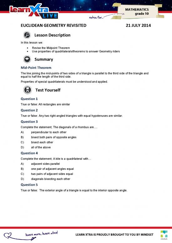 picture1_Geometry Pdf 166642 | Lxl Gr10maths 21 Euclidean Geometry Revisited 21july2014