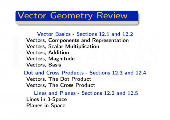 picture_Geometry Pdf 167017 | Math 127 Vector Review